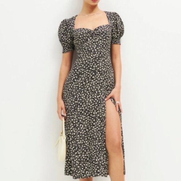 Reformation Lacey Dress in Balboa - Picture 2 of 9